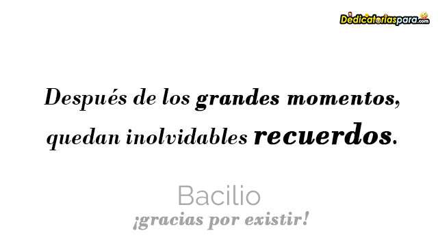 Bacilio